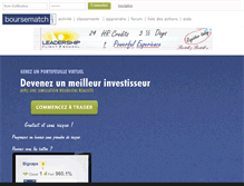 Tablet Screenshot of boursematch.com